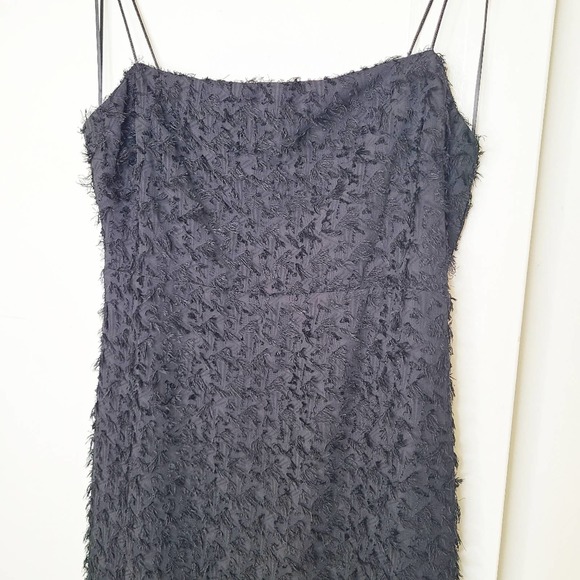 ASTR the Label Livia Black Eyelash Feather Dress - Picture 6 of 7